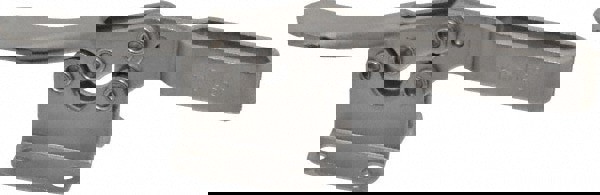 Manual Hold-Down Toggle Clamp: Horizontal, 200 lb Capacity, U-Bar, Flanged Base